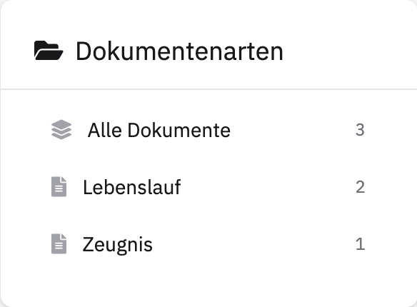 Kategorie-Navigation links